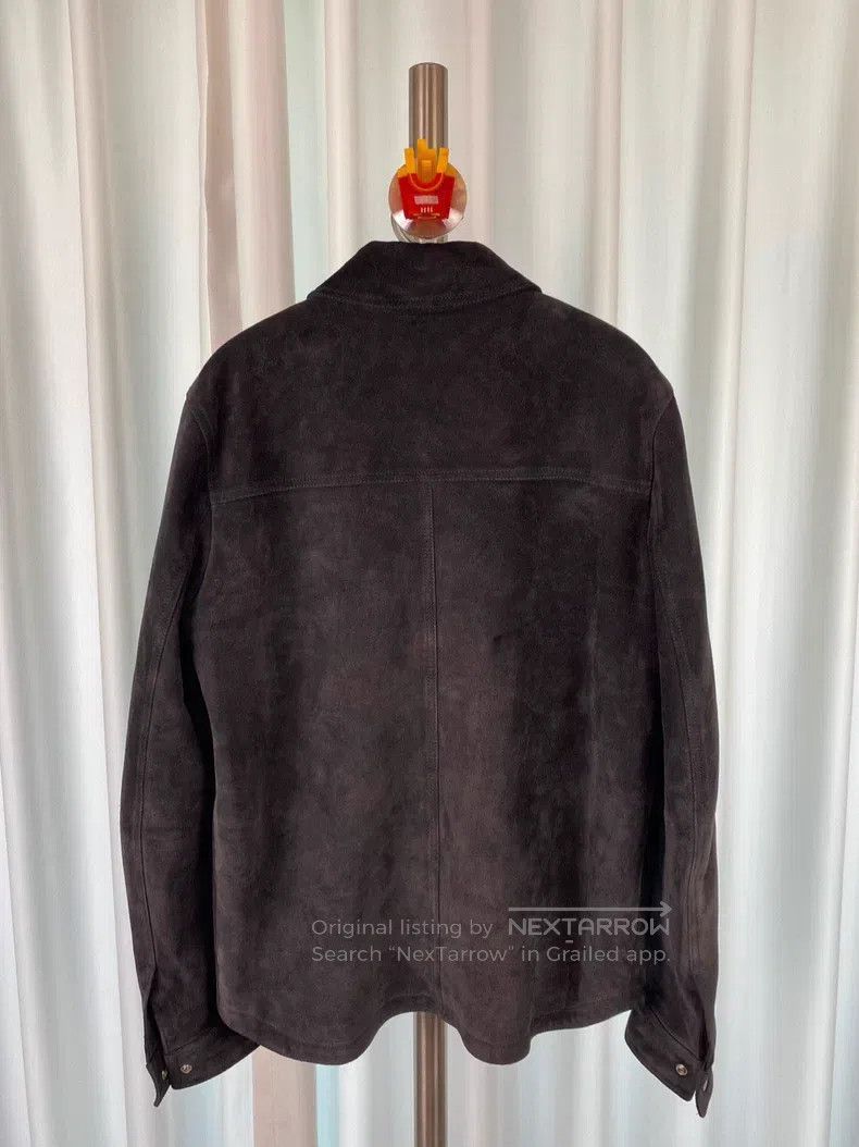 Dior Dior Black suede suede solid colour single-breasted jacket Size US M / EU 48-50 / 2 - 2 Thumbnail