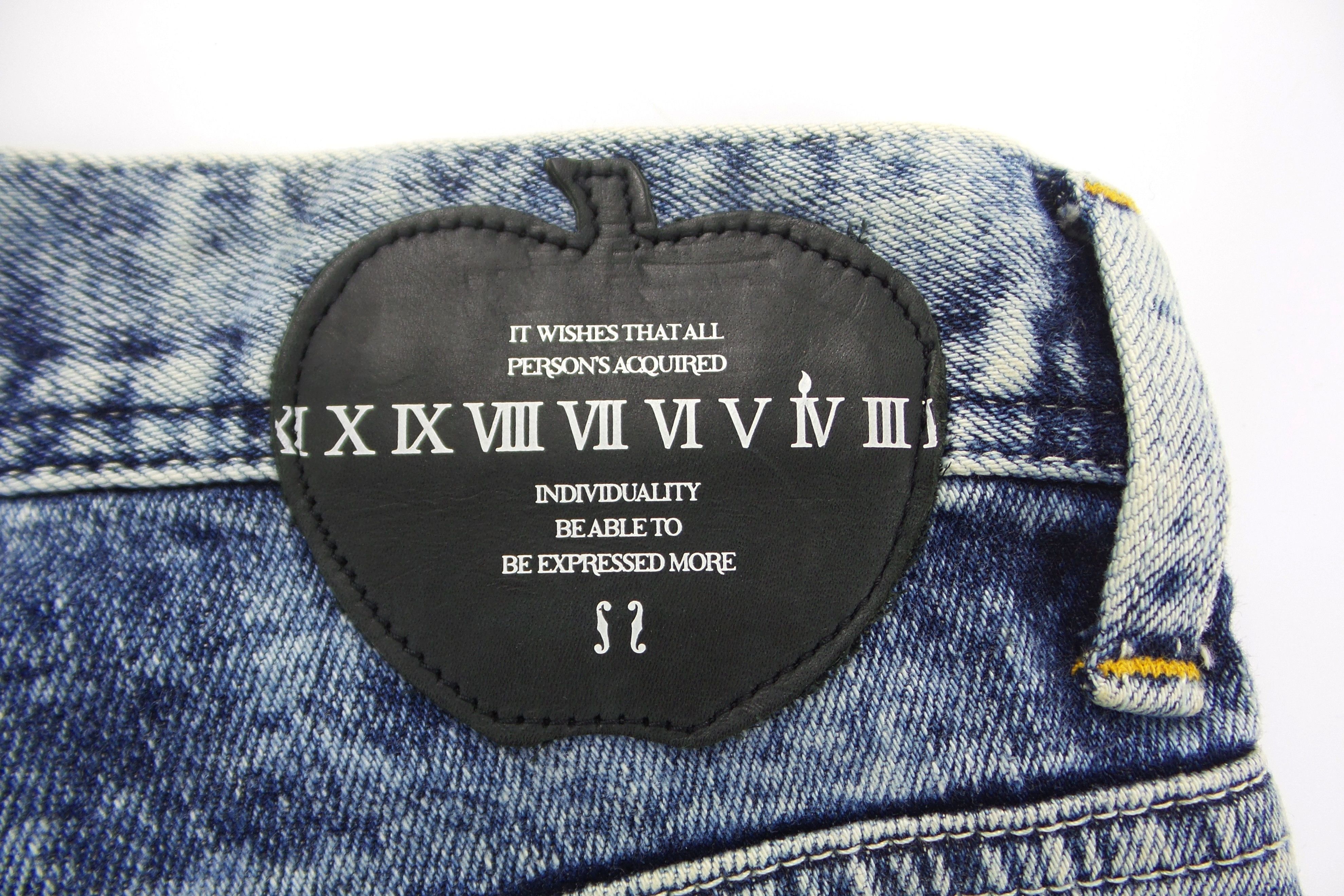 Japanese Brand Shareef- Tokyo Button Fly Slim Fit Jeans W34xL41.5 Size US 34 / EU 50 - 8 Thumbnail