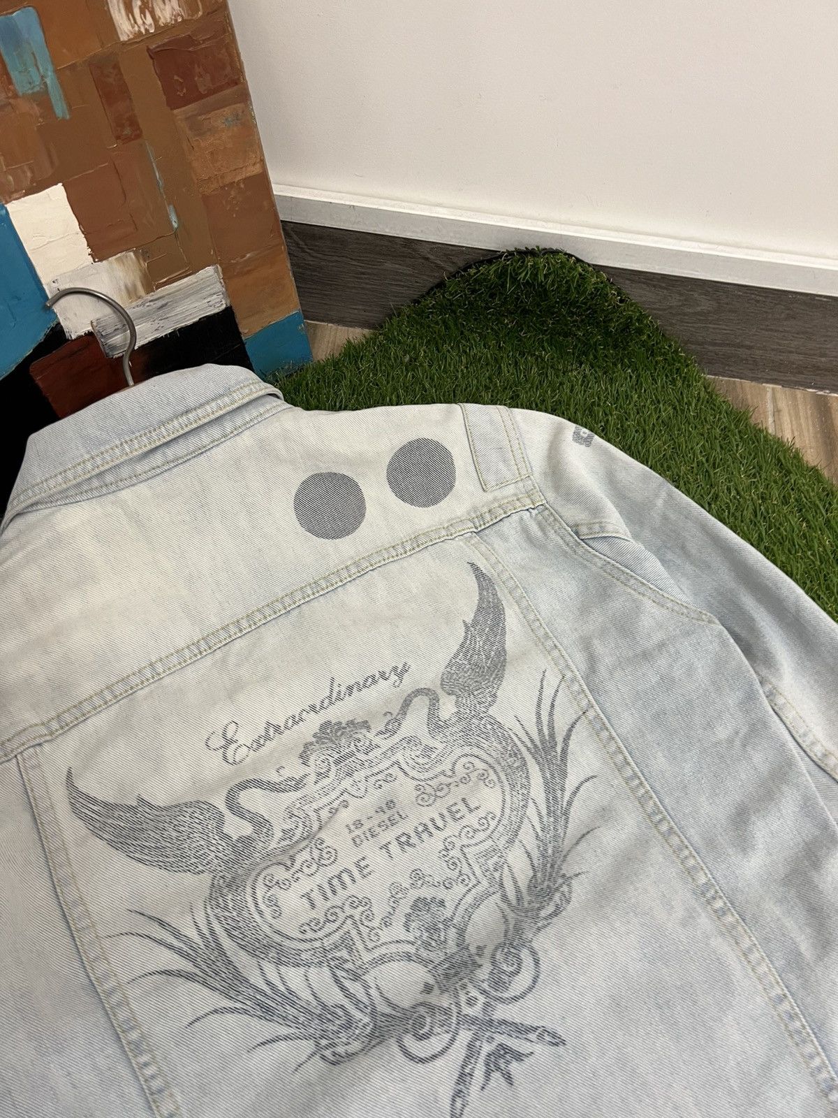 Diesel × Vintage Diesel Vintage Denim Jacket Size S Size S / US 4 / IT 40 - 12 Thumbnail