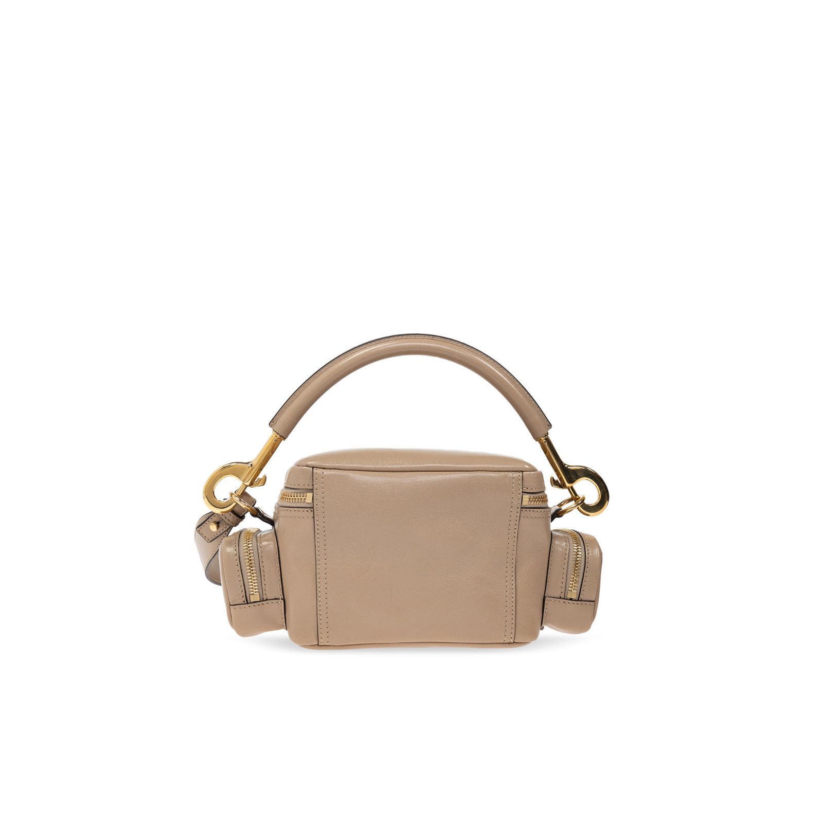 Chloe Chloe Small Camera Boyish Brown Shiny Leather Shoulder Bag N Size ONE SIZE - 2 Thumbnail