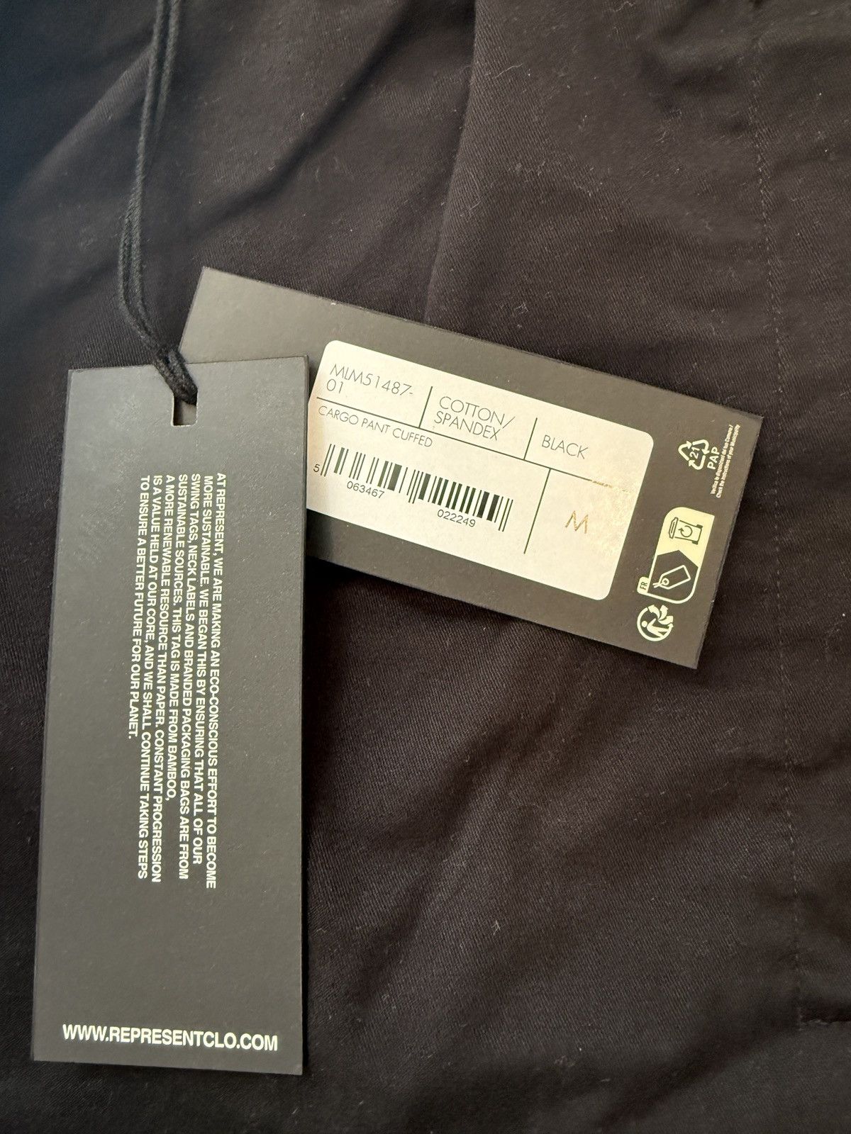 Represent Clo. Represent Cargo Cuffed Pants Size 32 Brand New Size US 32 / EU 48 - 3 Thumbnail