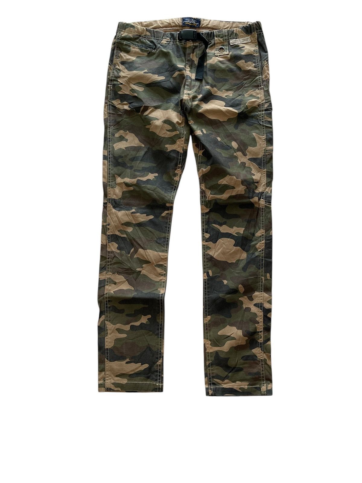 Avirex Avirex Camoflouge slim trousers ripstop Size US 32 / EU 48 - 1 Thumbnail