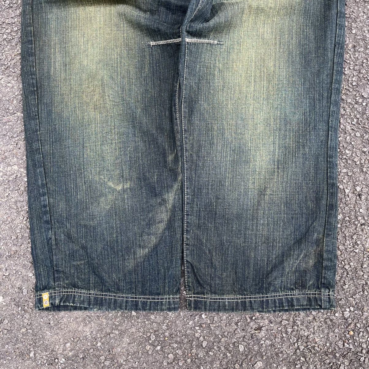 Southpole Crazy‼️Y2K Southpole Faded Denim Baggy Jeans Skater Dogtown Size US 42 / EU 58 - 2 Thumbnail