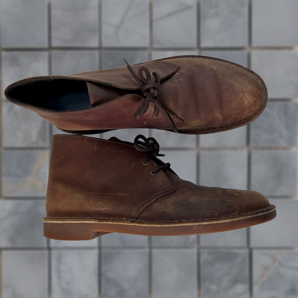 Clarks Clarks Originals Mens Size 13 Evo Brown Desert Boots  display picture 1