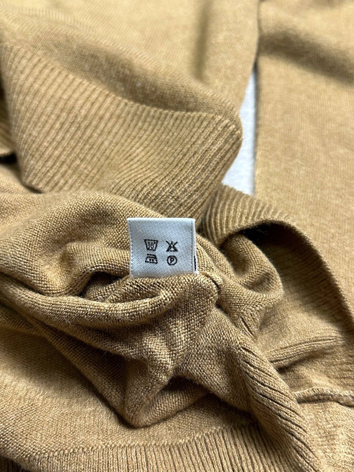 Loro Piana Loro Piana Lana Wool V-neck Sweater Rare Knit IT50 Size US M / EU 48-50 / 2 - 5 Thumbnail
