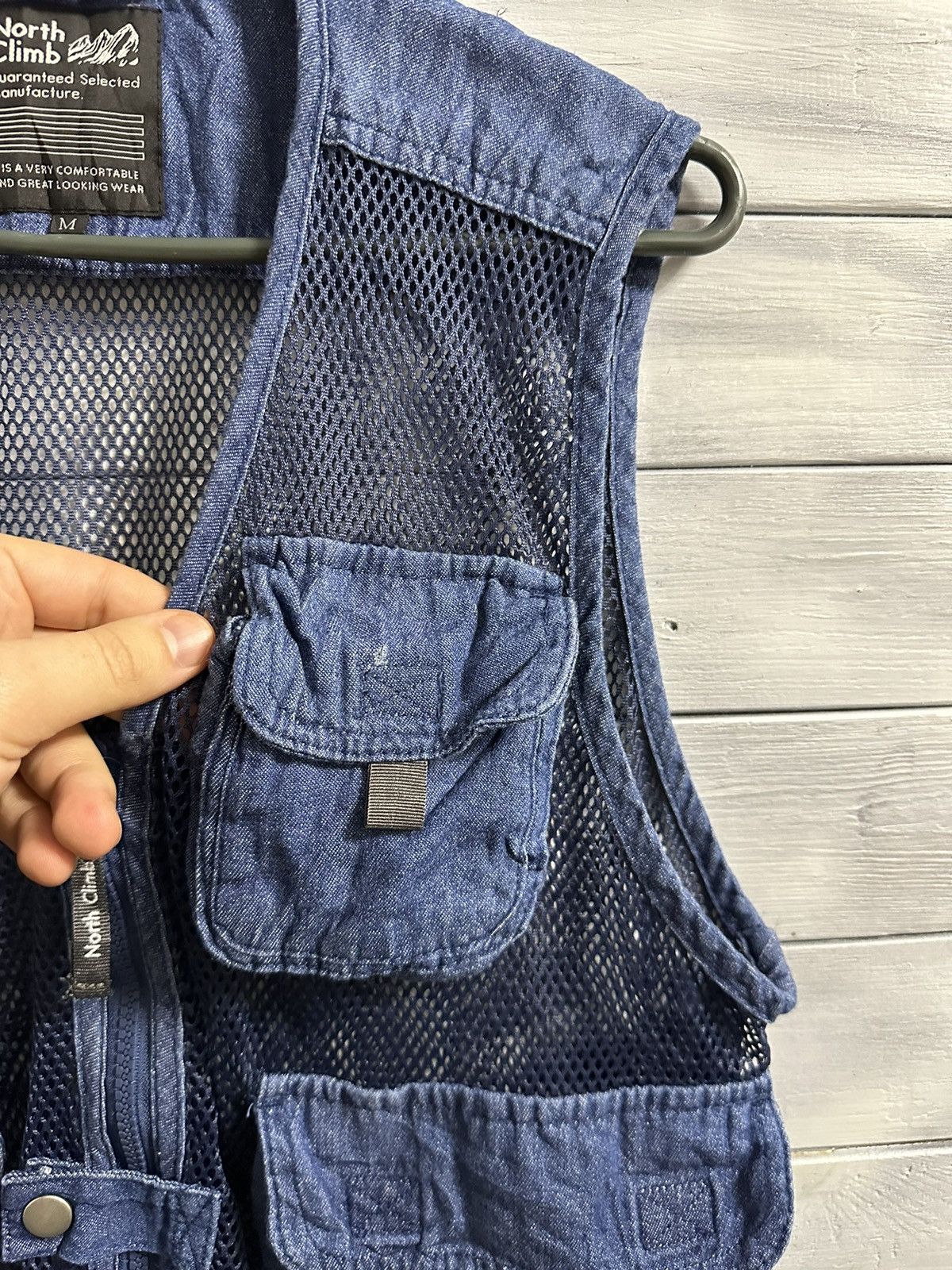 Japanese Brand Rare Vintage Vest North Climb Japan Avant-Garde style. Size US S / EU 44-46 / 1 - 7 Thumbnail