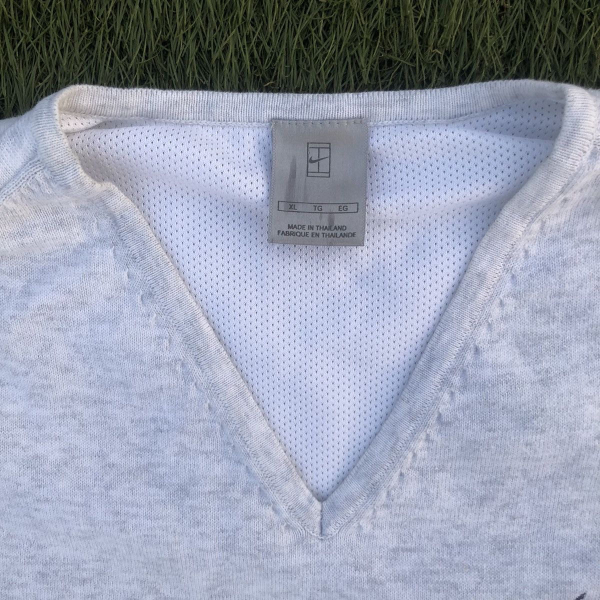 Nike × Vintage Nike sleeveless sweater Size US XL / EU 56 / 4 - 3 Thumbnail