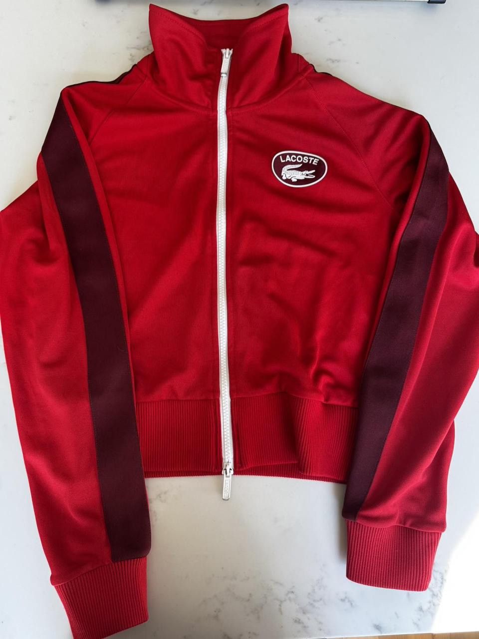 Lacoste Rare Lacoste Track Jacket Size S / US 4 / IT 40 - 1 Thumbnail