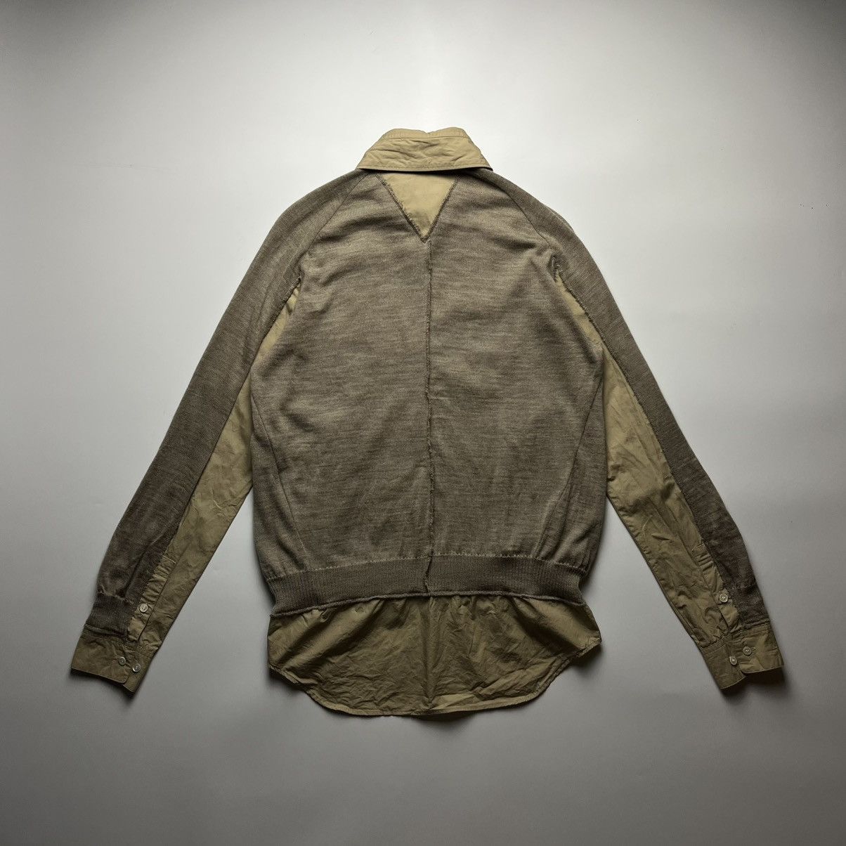 Undercover Undercover AW07 Hybrid Shirt/Cardigan Size US M / EU 48-50 / 2 - 2 Thumbnail