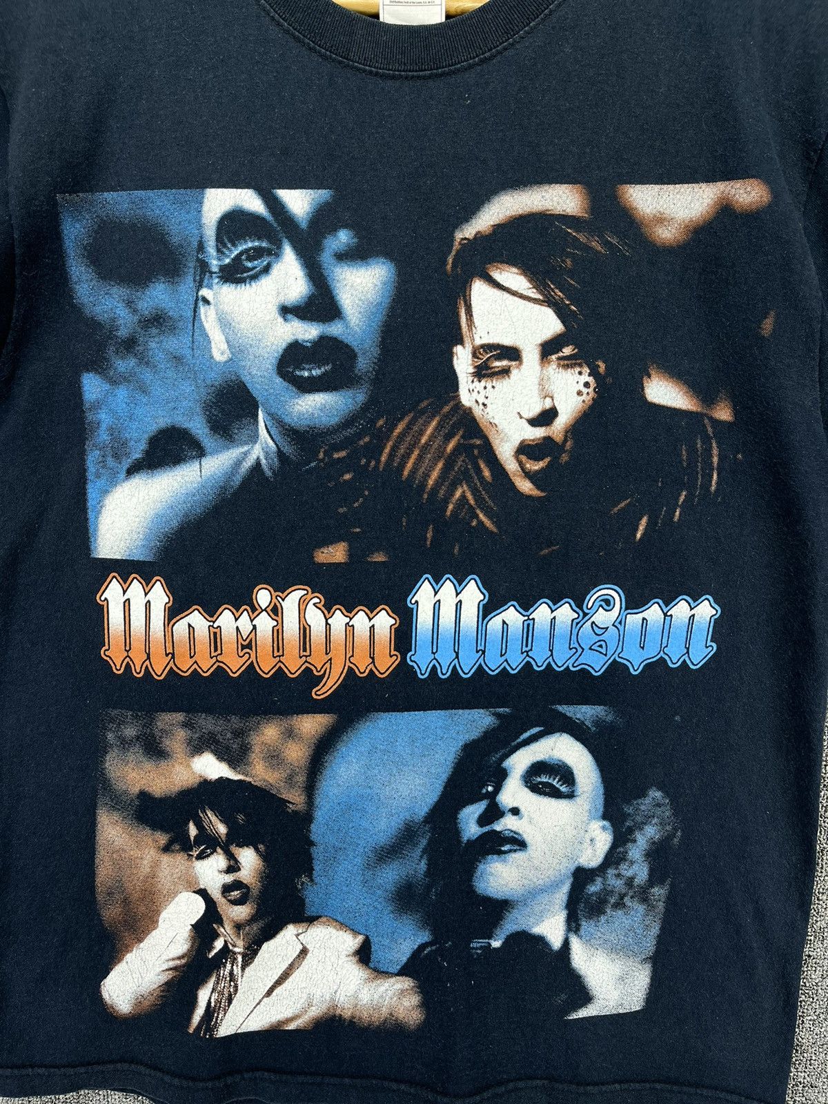 Band Tees Vintage Marilyn Manson Punk Rock Band Tees T Shirts Size US M / EU 48-50 / 2 - 5 Thumbnail