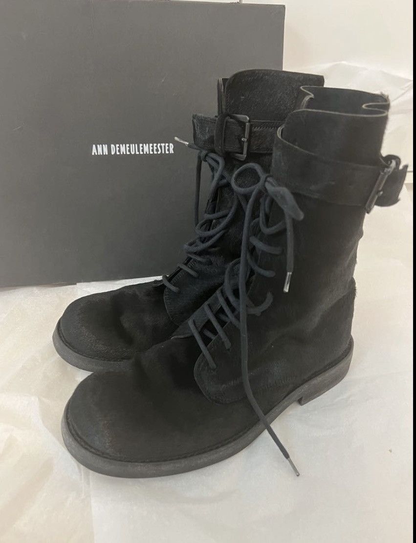 Ann Demeulemeester Ann Demeulemeester pony hair boots horse hair Size US 9 / IT 39 - 3 Thumbnail