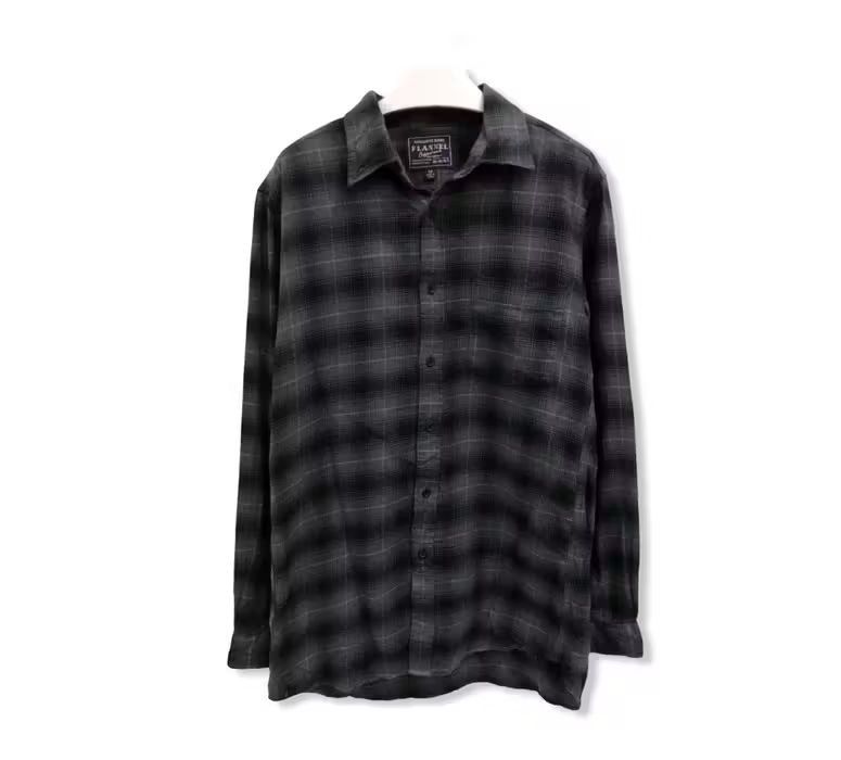 image of Uniqlo Plaid Tartan Flannel Shirt, Men's (Size Small)