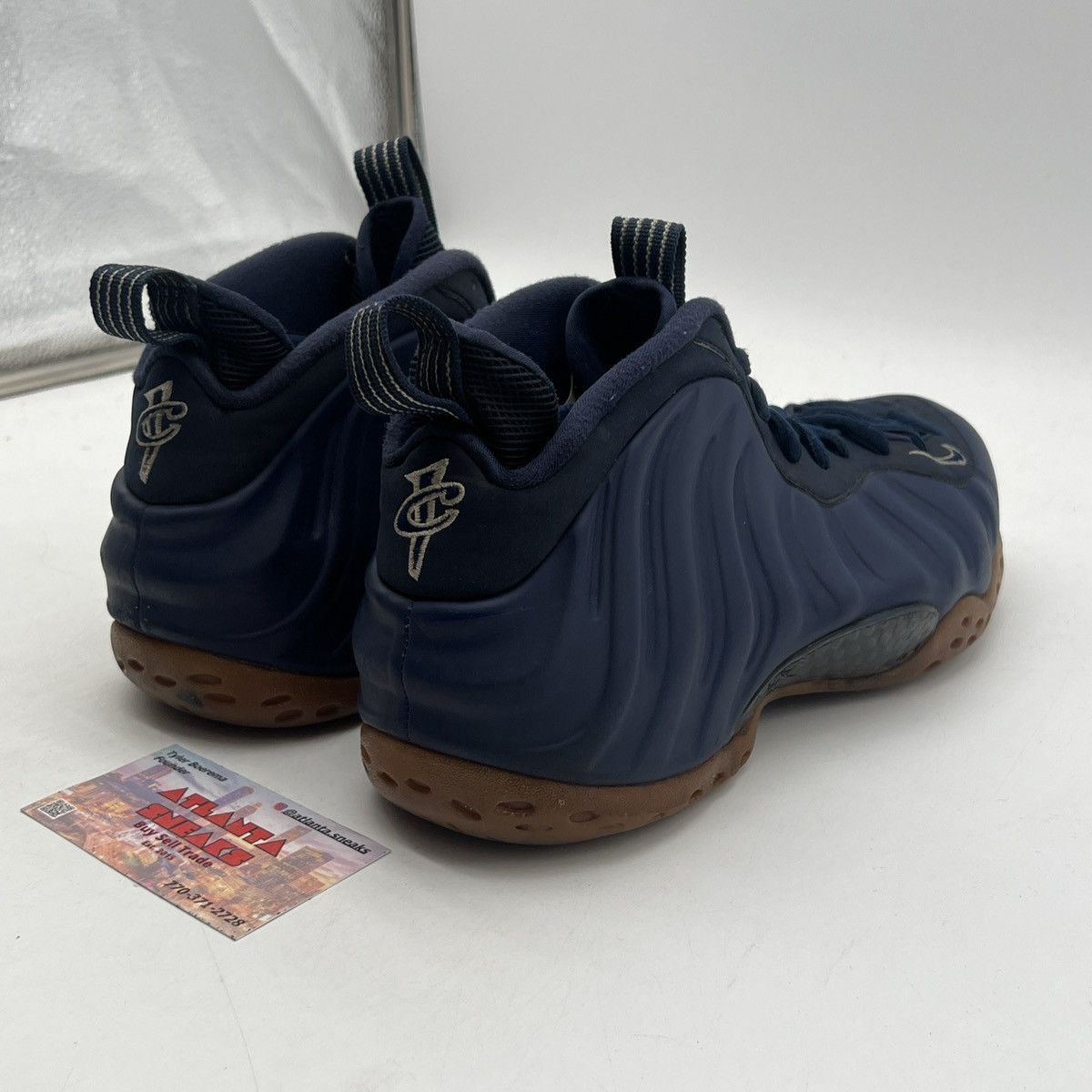 Nike Air Foamposite one midnight navy Size US 8 / EU 41 - 5 Thumbnail