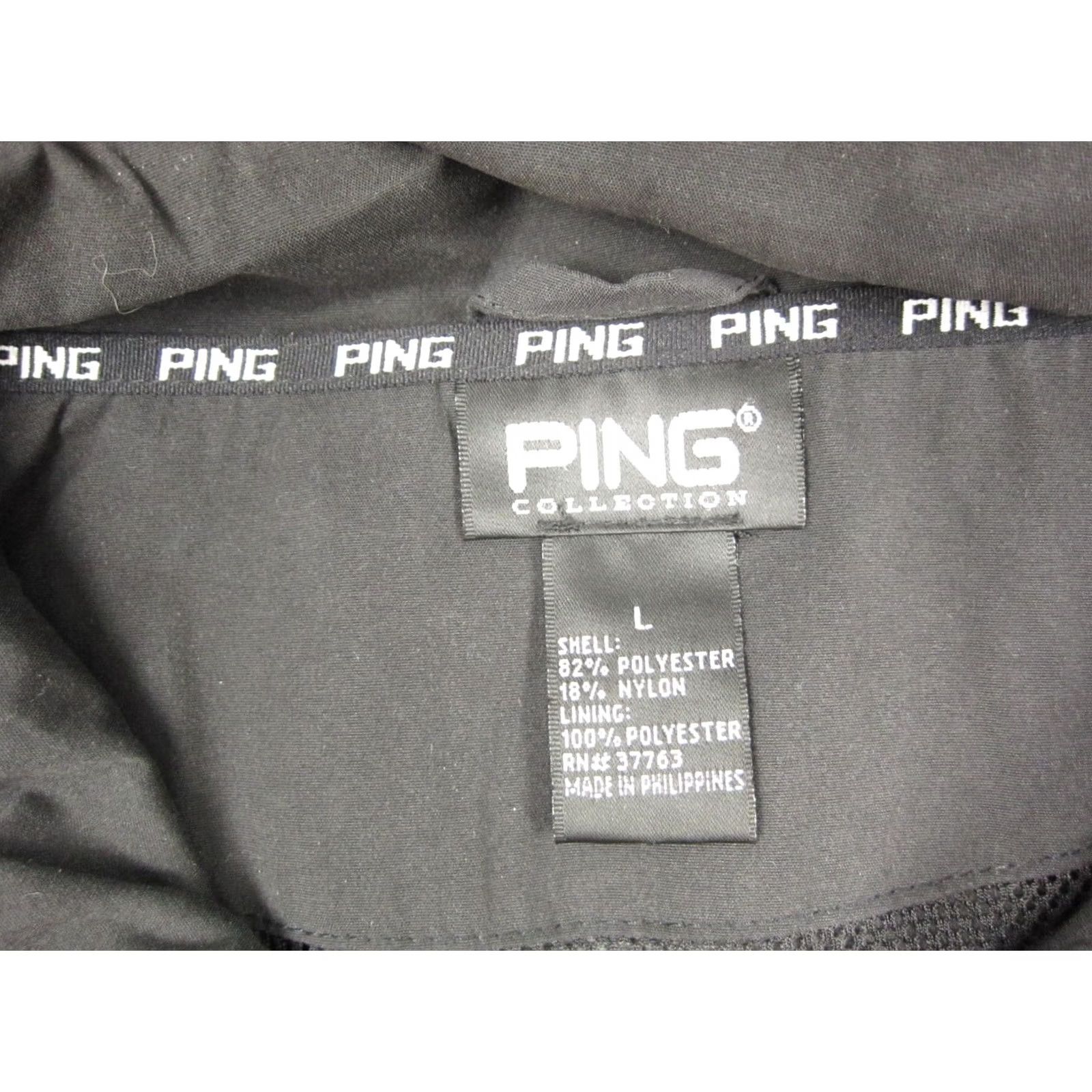 Vintage Ping Jacket Shirt Mens L Black Allianz Championship Windbreaker Vintage Size US L / EU 52-54 / 3 - 3 Thumbnail