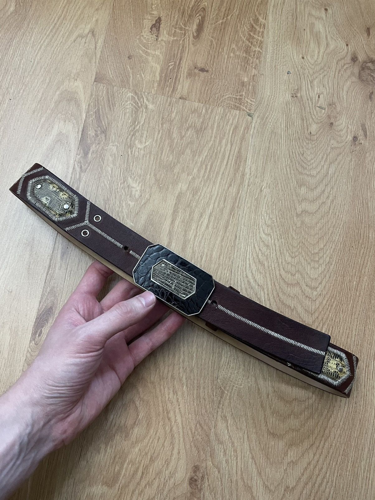 Prada Prada SS05 Western Belt Size ONE SIZE - 1 Thumbnail