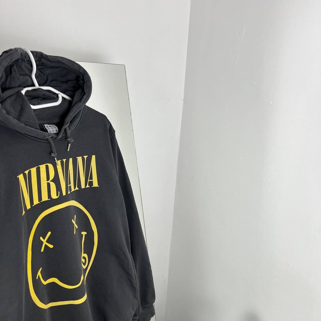 Band Tees Vintage Nirvana Hoodie Bog Print Rock Band Y2K Size US L / EU 52-54 / 3 - 2 Thumbnail