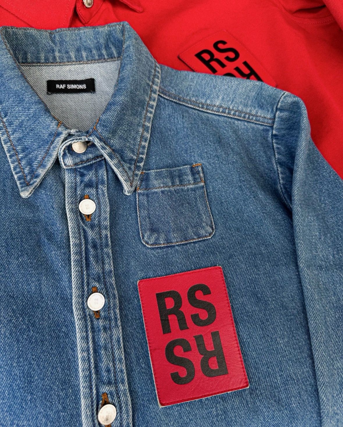 Raf Simons Raf Simons oversize denim shirt.-2505 Size US L / EU 52-54 / 3 - 3 Thumbnail