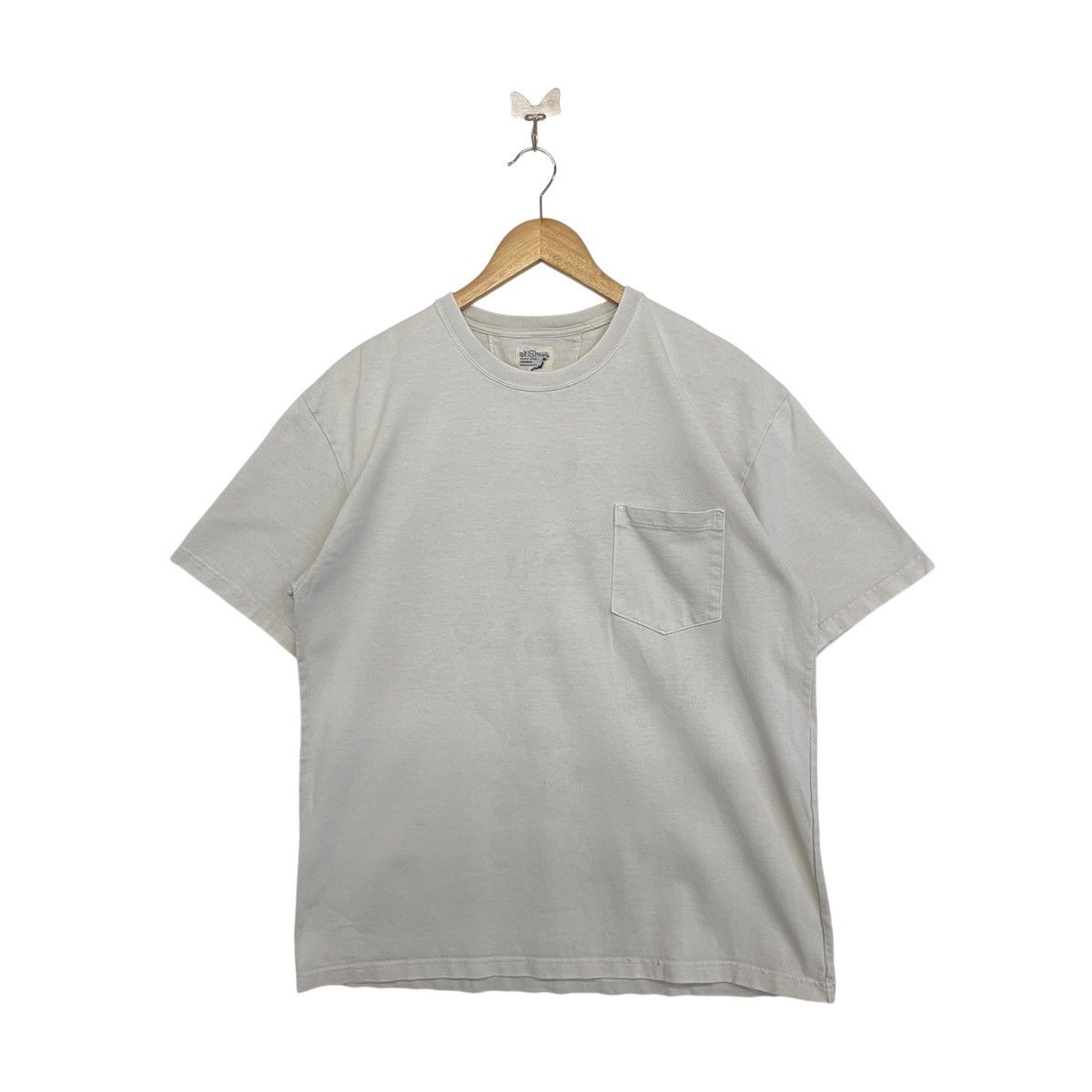 Orslow ORSLOW POCKET PLAIN MINIMALIST TSHIRT Size US M / EU 48-50 / 2 - 1 Thumbnail