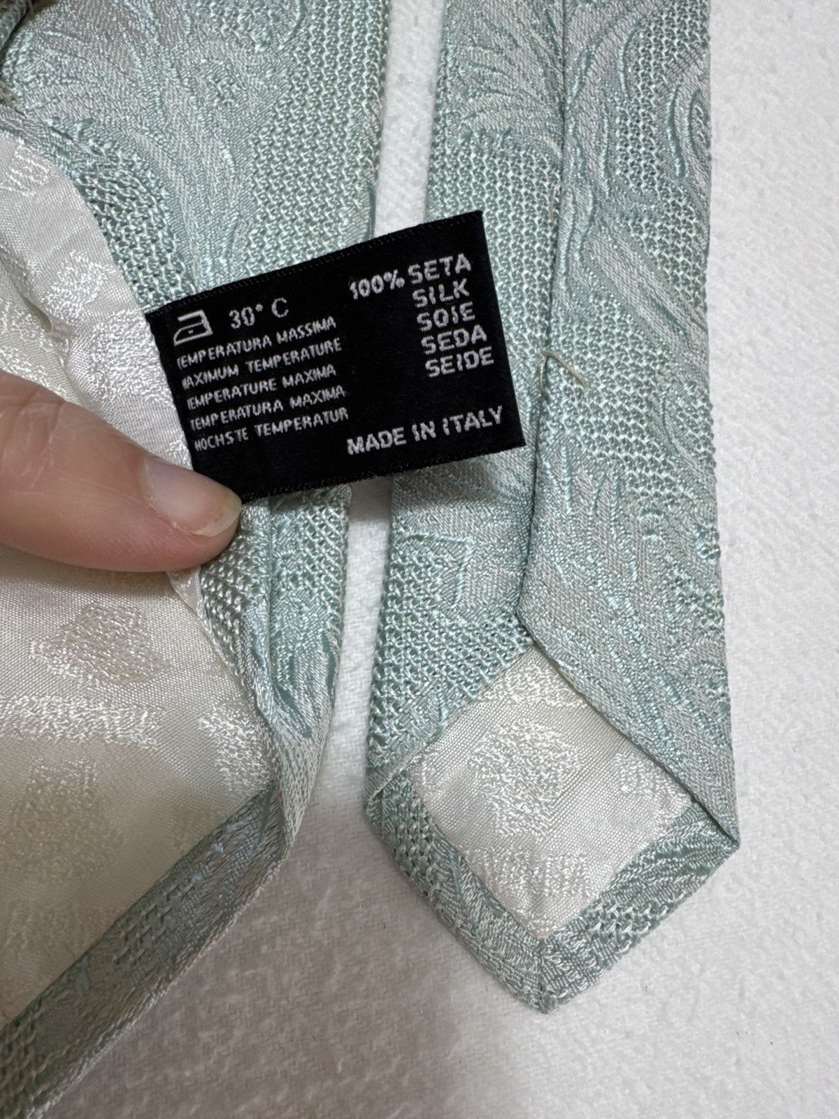 Versace Versace silk tie Size ONE SIZE - 5 Thumbnail