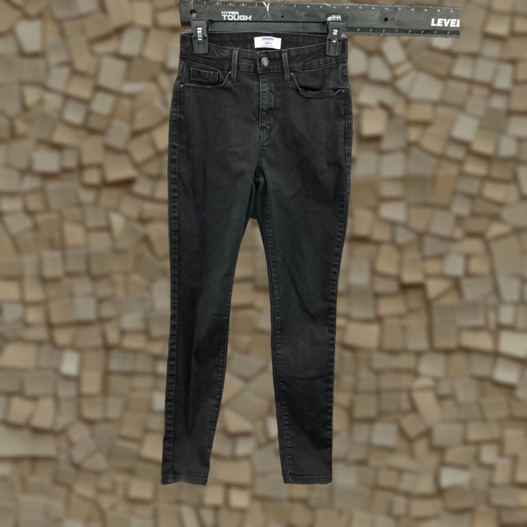 Denizen Denizen High Rise Skinny Jeans Womens Dark Wash Black Size 2 Size 26" / US 2 / IT 38 - 1 Thumbnail