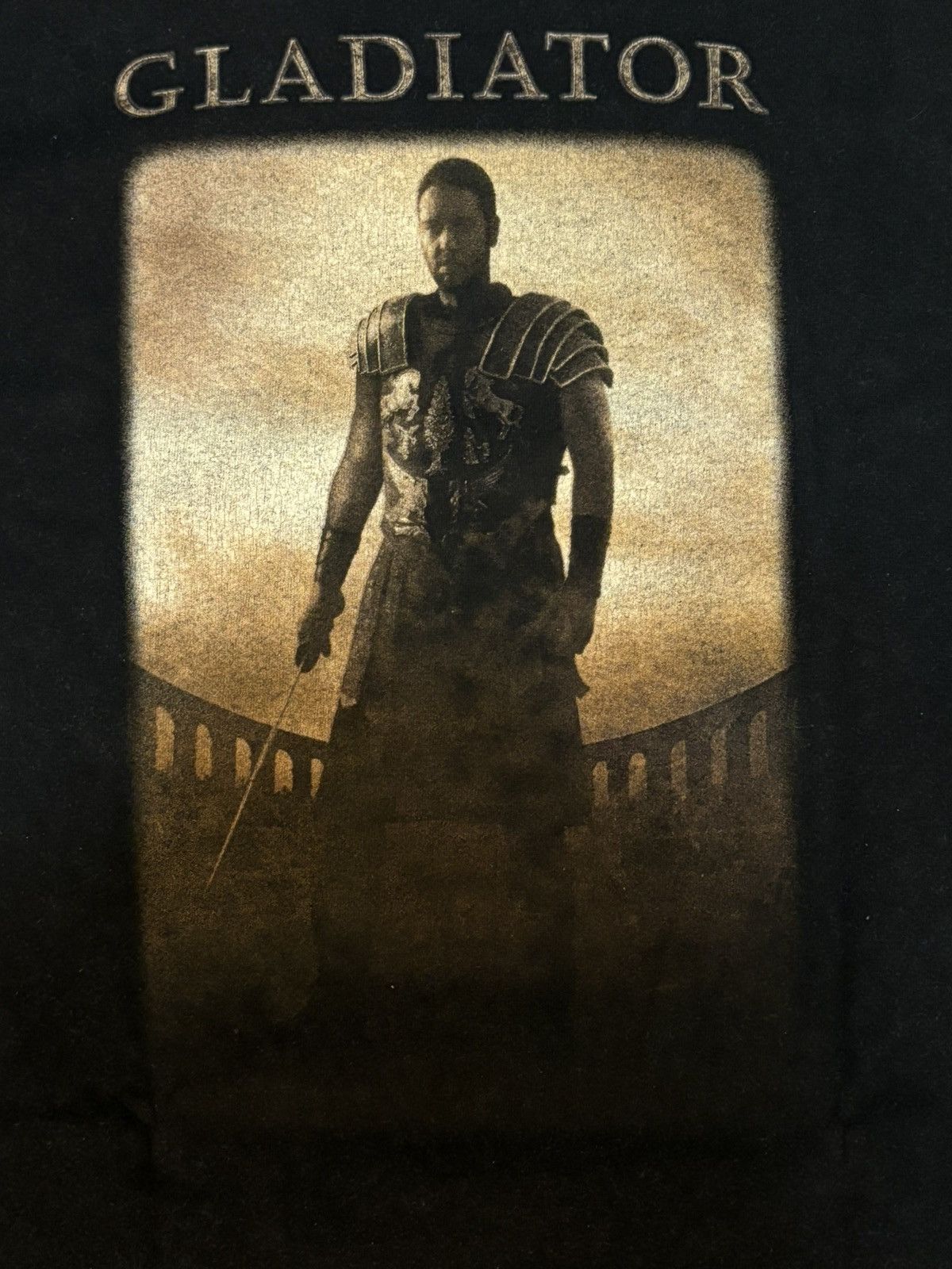 Vintage rare vintage Gladiator Maximus Ridley Scott movie t shirt Size US L / EU 52-54 / 3 - 7 Thumbnail
