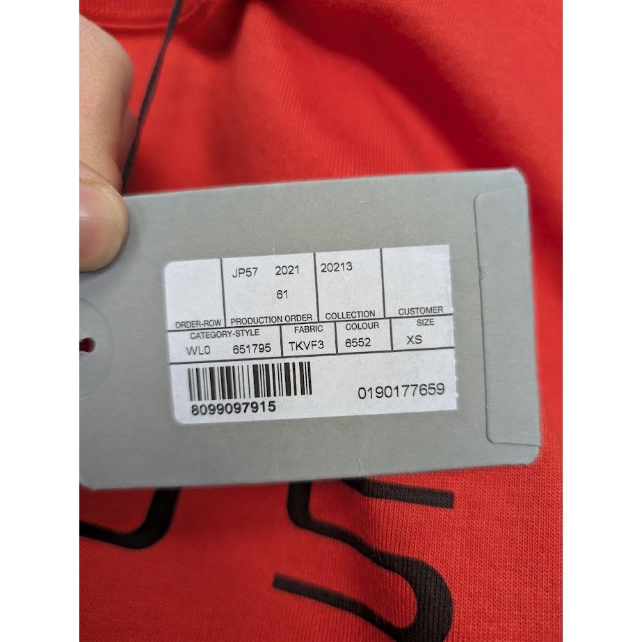 Balenciaga o1rshd1 Playstation Vintage Jersey T-Shirt in Red Size US XS / EU 42 / 0 - 21 Thumbnail