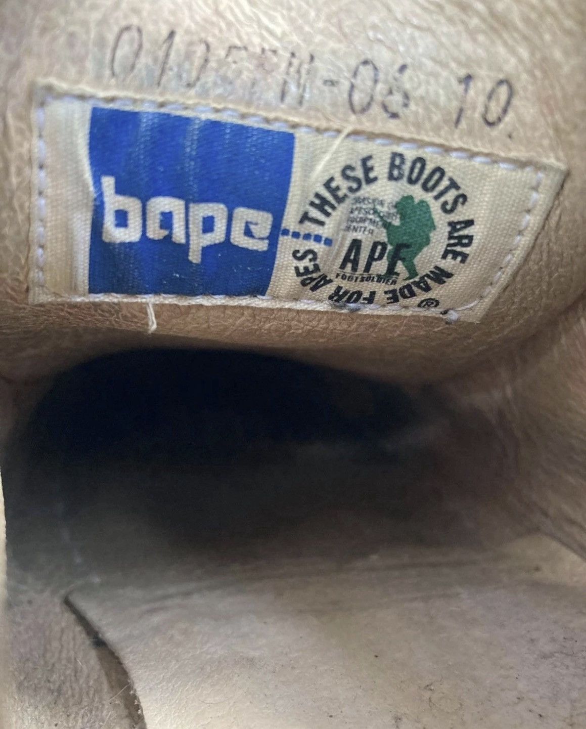 Bape Manhunt Bape Boot Size US 10.5 / EU 43-44 - 7 Thumbnail