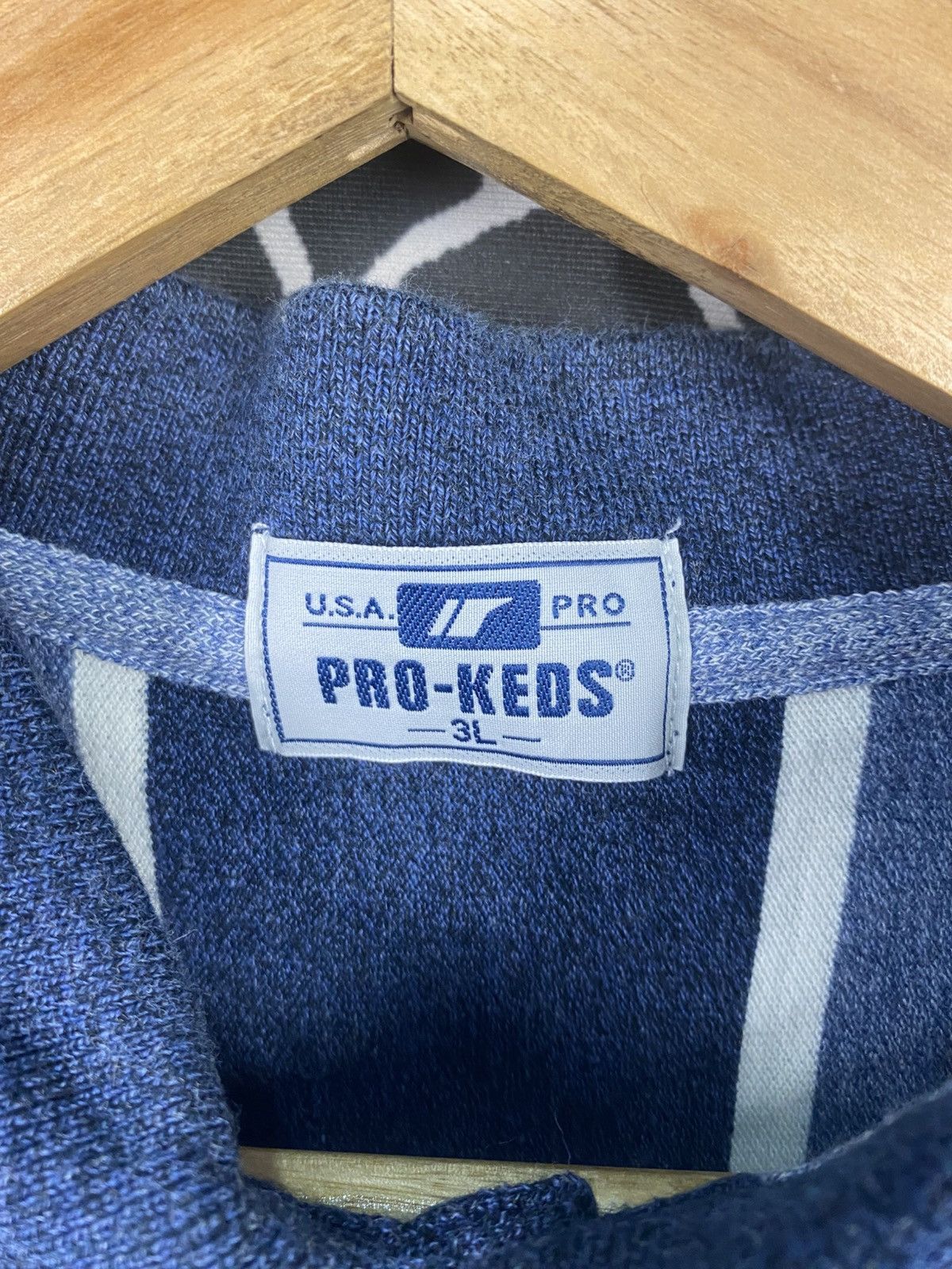 Pro-Keds Pro keds Long Sleeve Polo Tee Size US XL / EU 56 / 4 - 4 Thumbnail