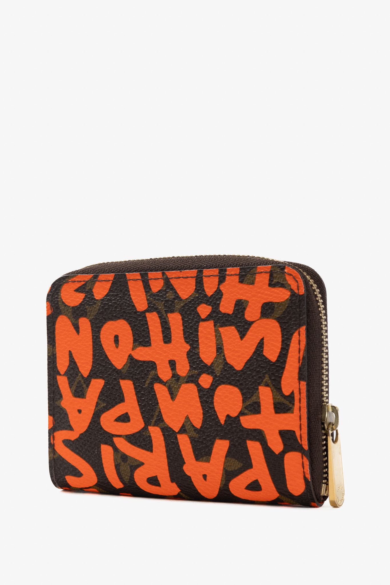 Louis Vuitton Louis Vuitton Zippy Orange Monogram Graffiti Coin Purse Size ONE SIZE - 3 Thumbnail