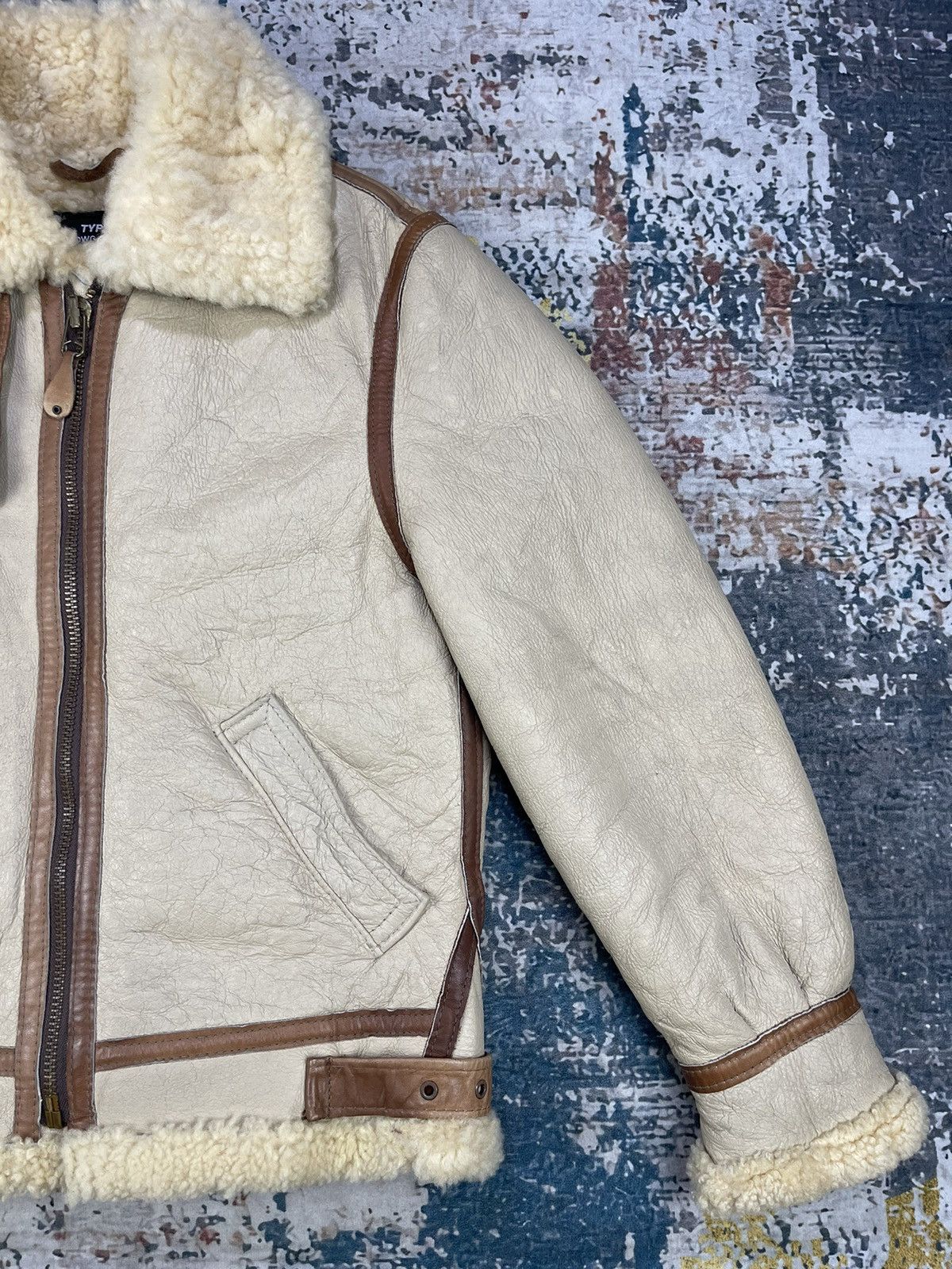 Schott Vtg Schott USAAF Type B-3 Shearling Bombers Size US XXS / EU 40 - 3 Thumbnail