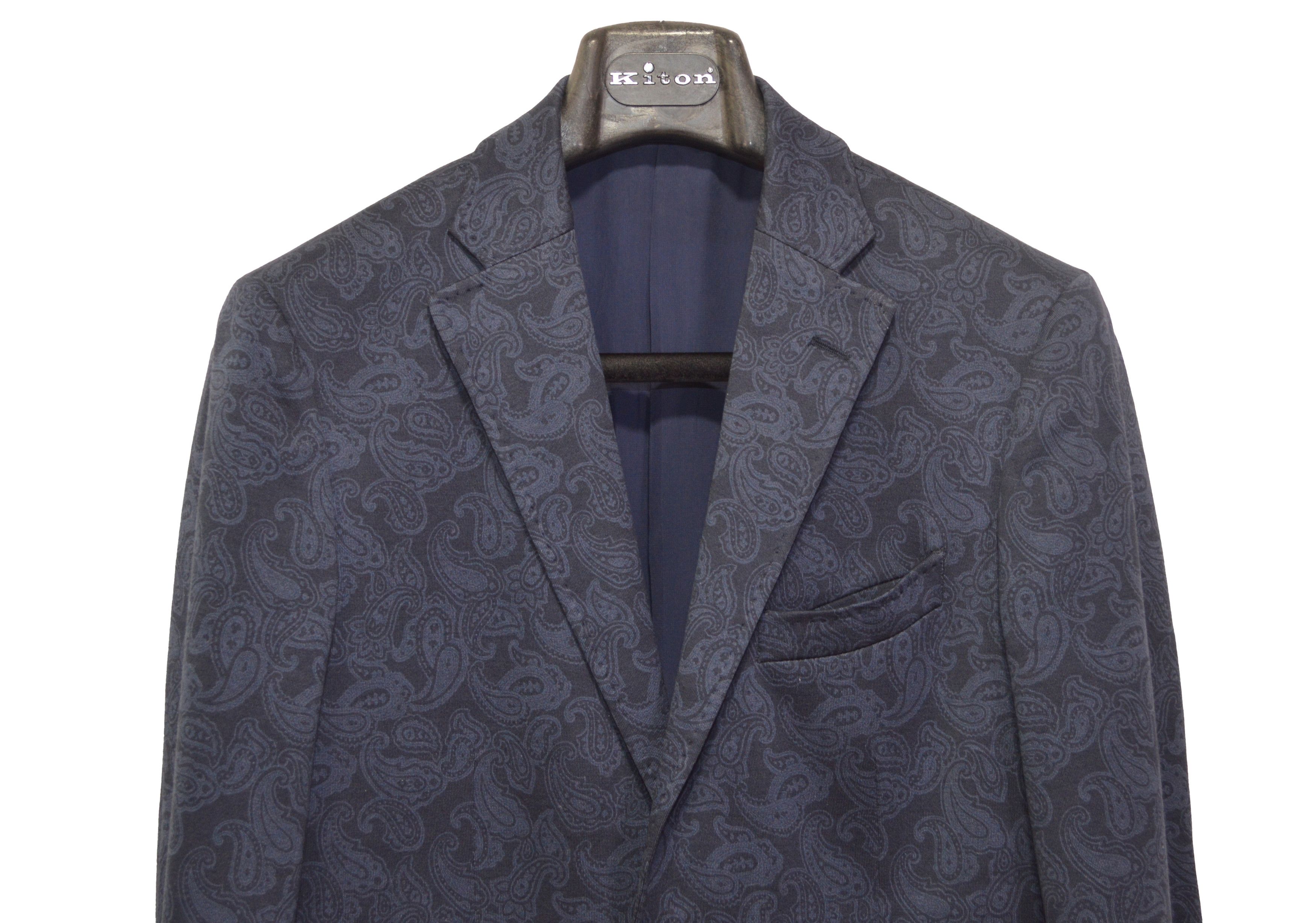 Etro Men's ETRO New Jersey Blazer 40US/UK 50IT Blue Cotton Size 40R - 6 Thumbnail
