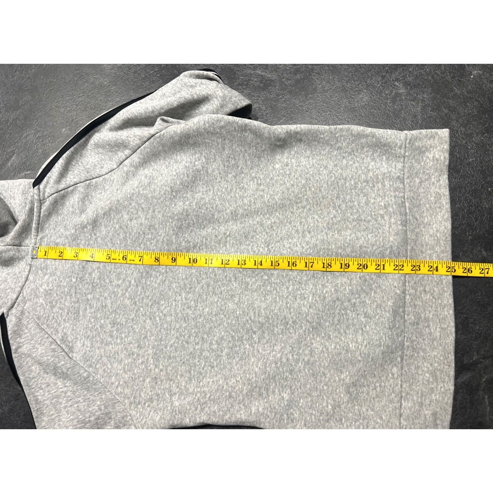 Adidas Adidas Sweatshirt Hooded Pullover Women's Medium Gray Black Sweatshirt Jacket Sweatshirt Hoodie Sweater Fall Winter Size M / US 6-8 / IT 42-44 - 7 Thumbnail