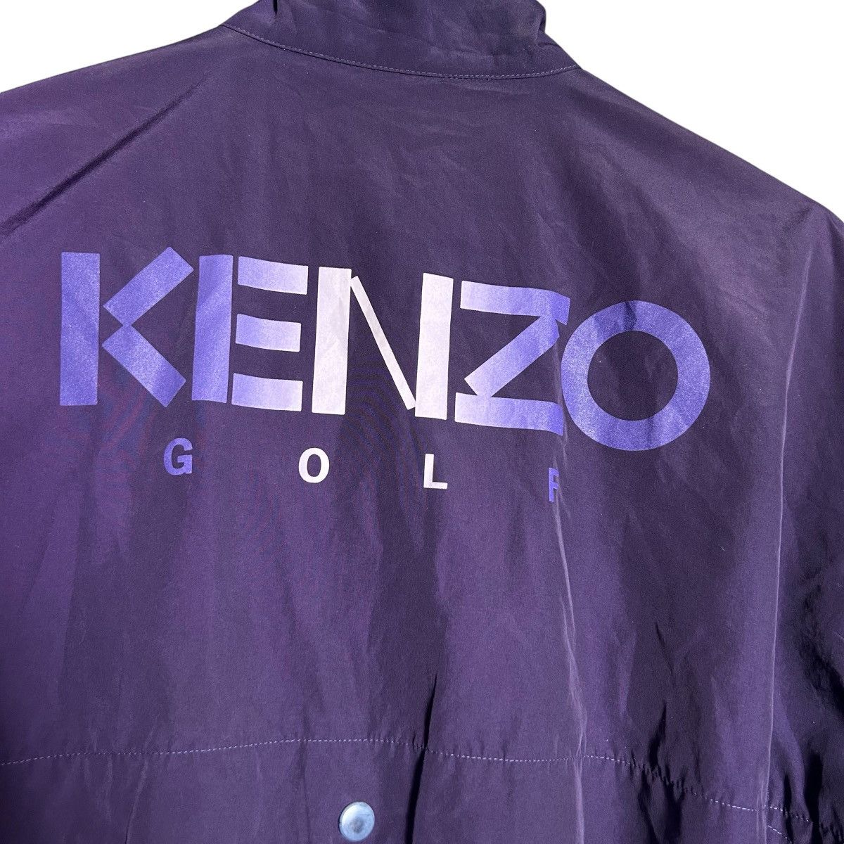 Kenzo × Vintage Vintage Kenzo Golf Big Logo Jacket Size US XL / EU 56 / 4 - 4 Thumbnail