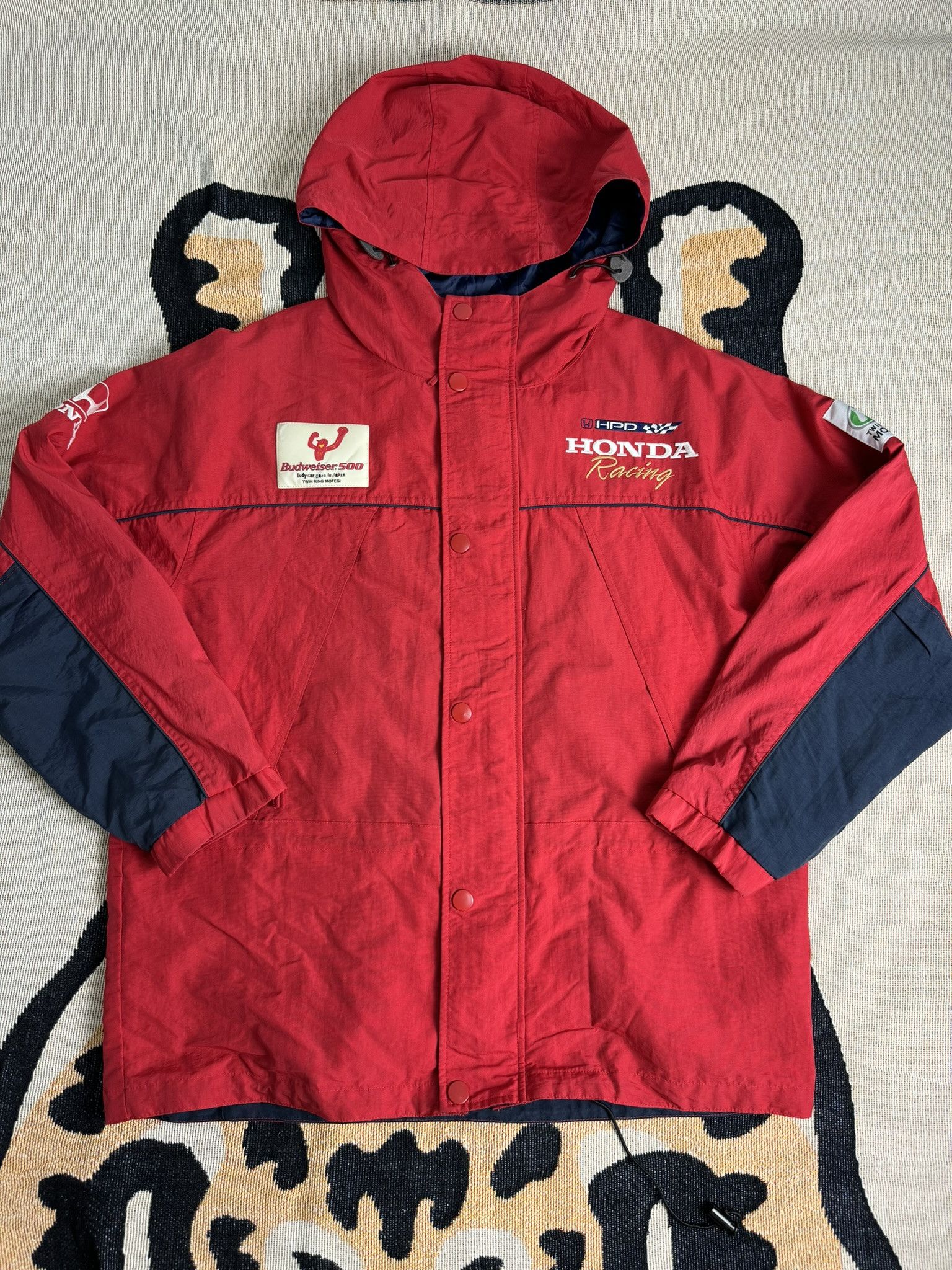 Honda × Sports Specialties Vintage Jacket Honda Civic TRD Toyota Budweiser Indy 500 Size US L / EU 52-54 / 3 - 3 Thumbnail