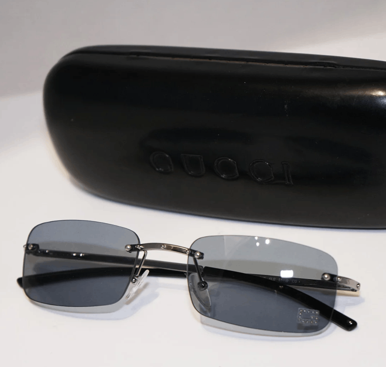 Gucci GUCCI Sunglasses GG1755 Shield Rimless 90s Wrap GG1188 Size ONE SIZE - 2 Thumbnail