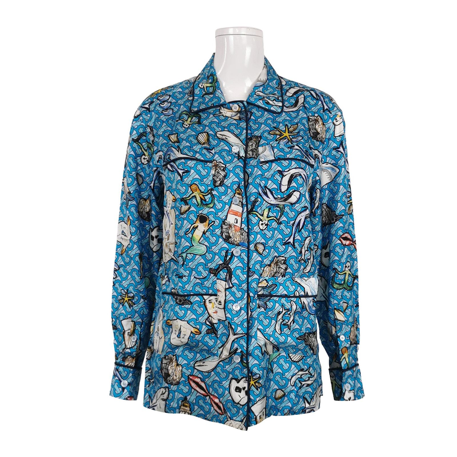 Burberry Burberry Women 0 Button Ups Size XS / US 0-2 / IT 36-38 - 1 Thumbnail