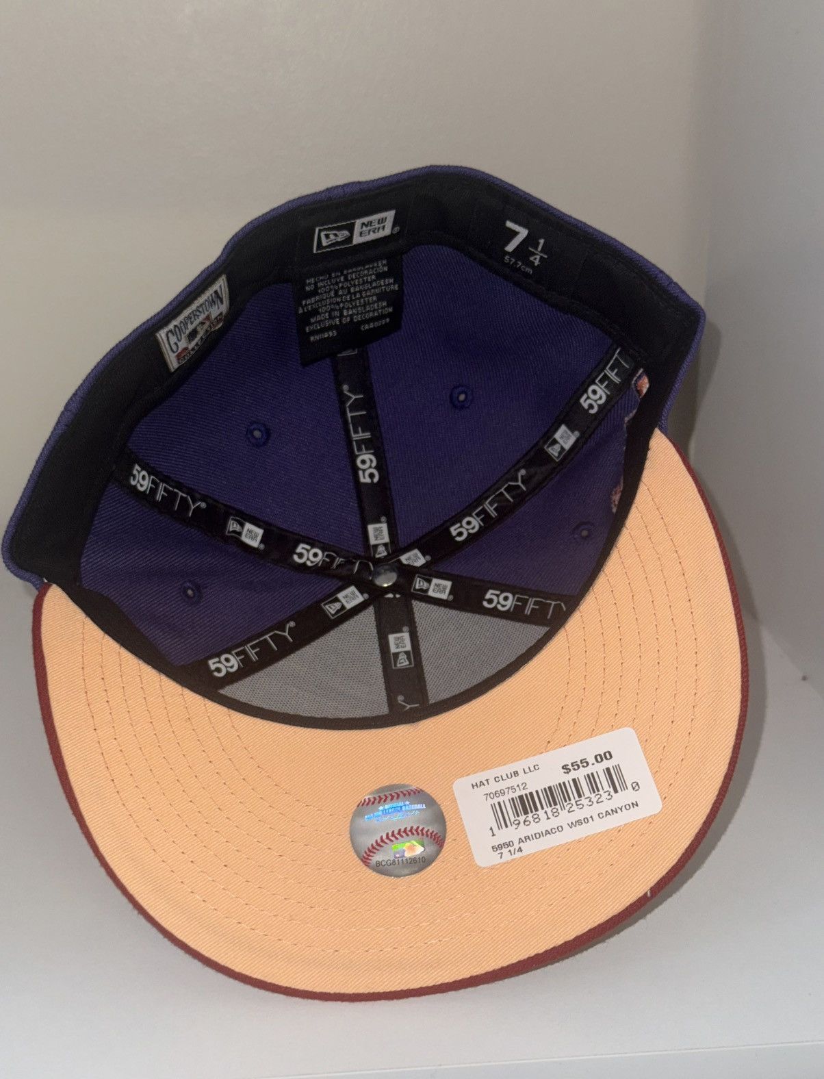 New Era Rare Hat Club Exclusive Diamond Backs Fitted Size ONE SIZE - 3 Thumbnail