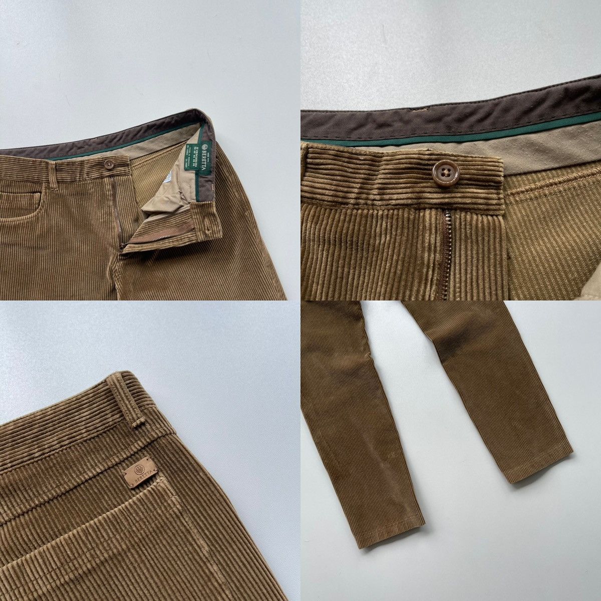 Beretta Beretta Corduroy Duca Visconti Di Modrone Chino Pants Brown Size US 34 / EU 50 - 5 Thumbnail