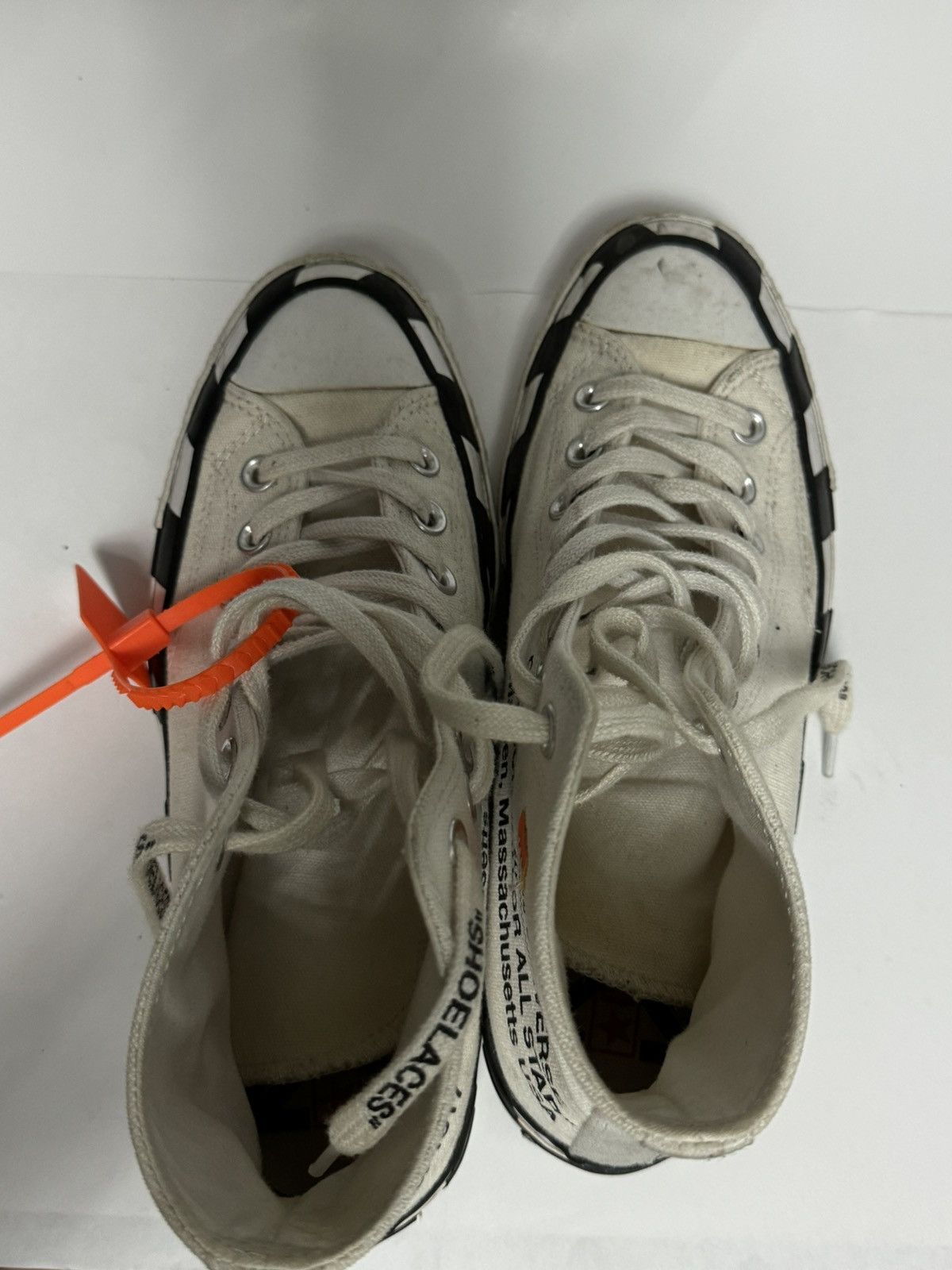 Converse × Off-White Converse chuck taylor all star 70 Hi off white Size US 7.5 / EU 40-41 - 5 Thumbnail