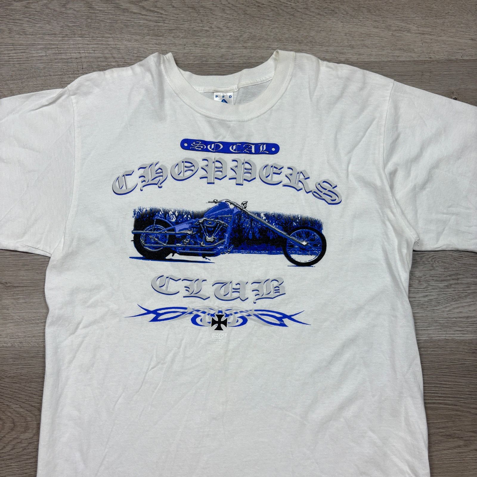 Vintage × West Coast Choppers Vintage Y2K So Cal Choppers Club Short Sleeve T Shirt Large Size US L / EU 52-54 / 3 - 2 Thumbnail