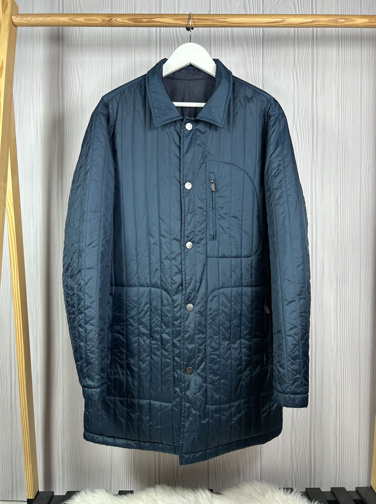Ermenegildo Zegna Rare Luxury Ermenegildo Zegna Sport Reversible Parka Jacket Size US M / EU 48-50 / 2 - 1 Thumbnail