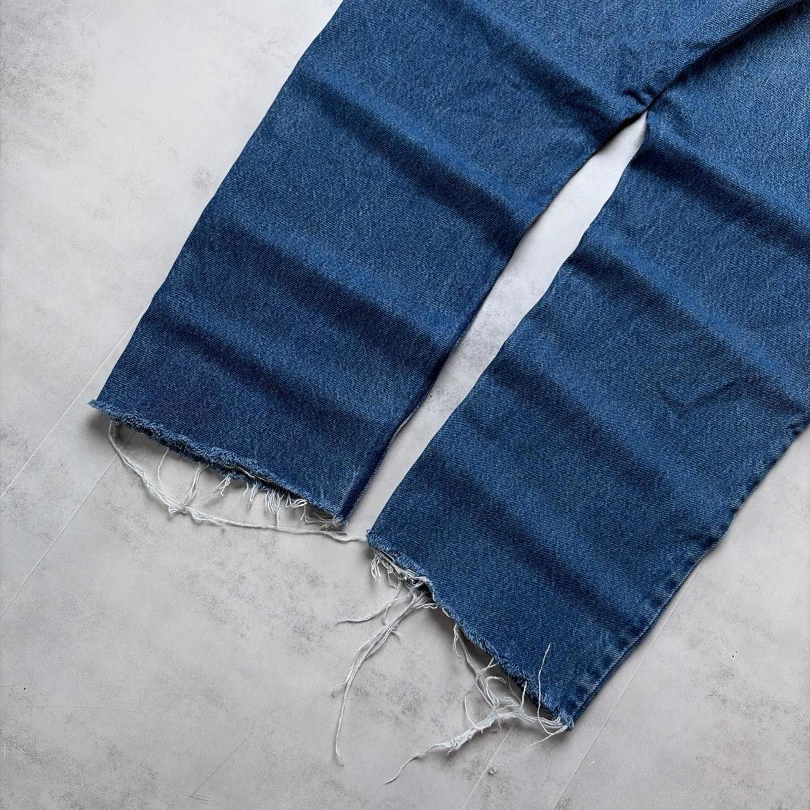 Levi's Vintage 90’s Levi’s 509 Orange Tab Straight Leg Denim Jeans Size US 35 - 3 Thumbnail