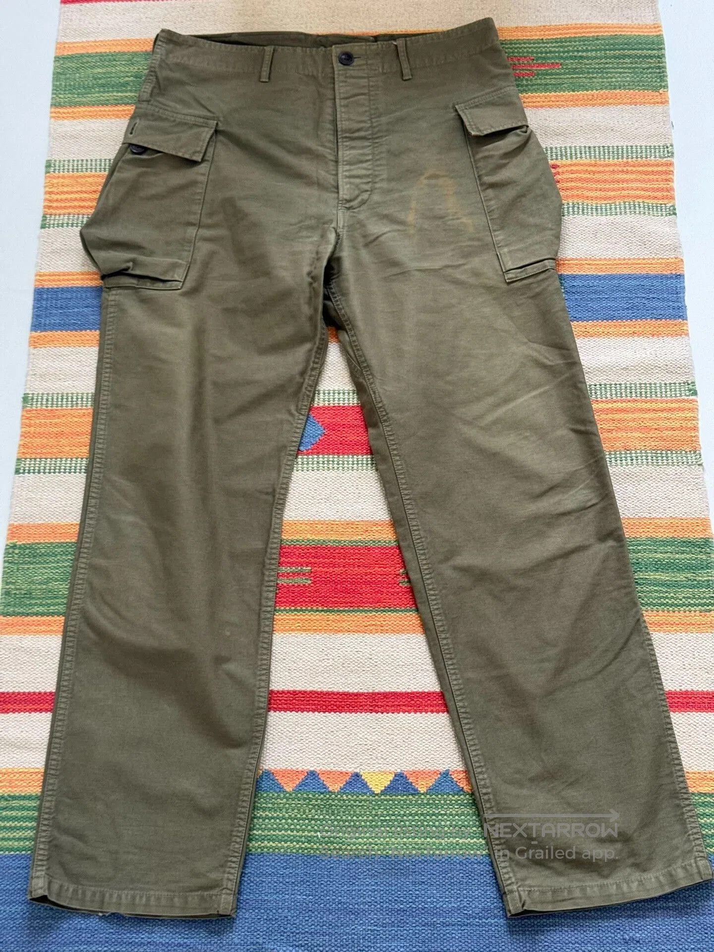 Visvim visvim veterans pants military green. Size US 32 / EU 48 - 1 Thumbnail