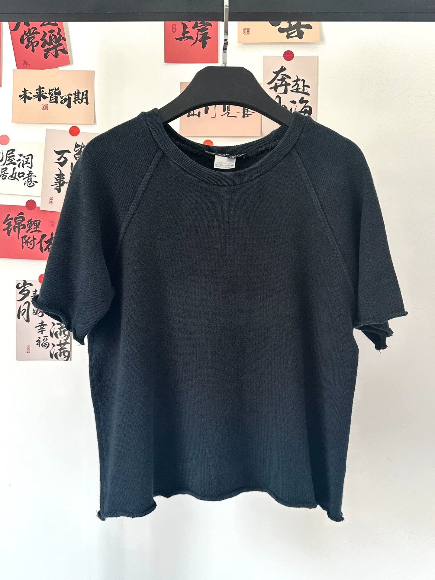 Raf Simons RAF SIMONS 1998AW Knit Short Sleeve Vest Heavyweight 46 Size US S / EU 44-46 / 1 - 1 Thumbnail