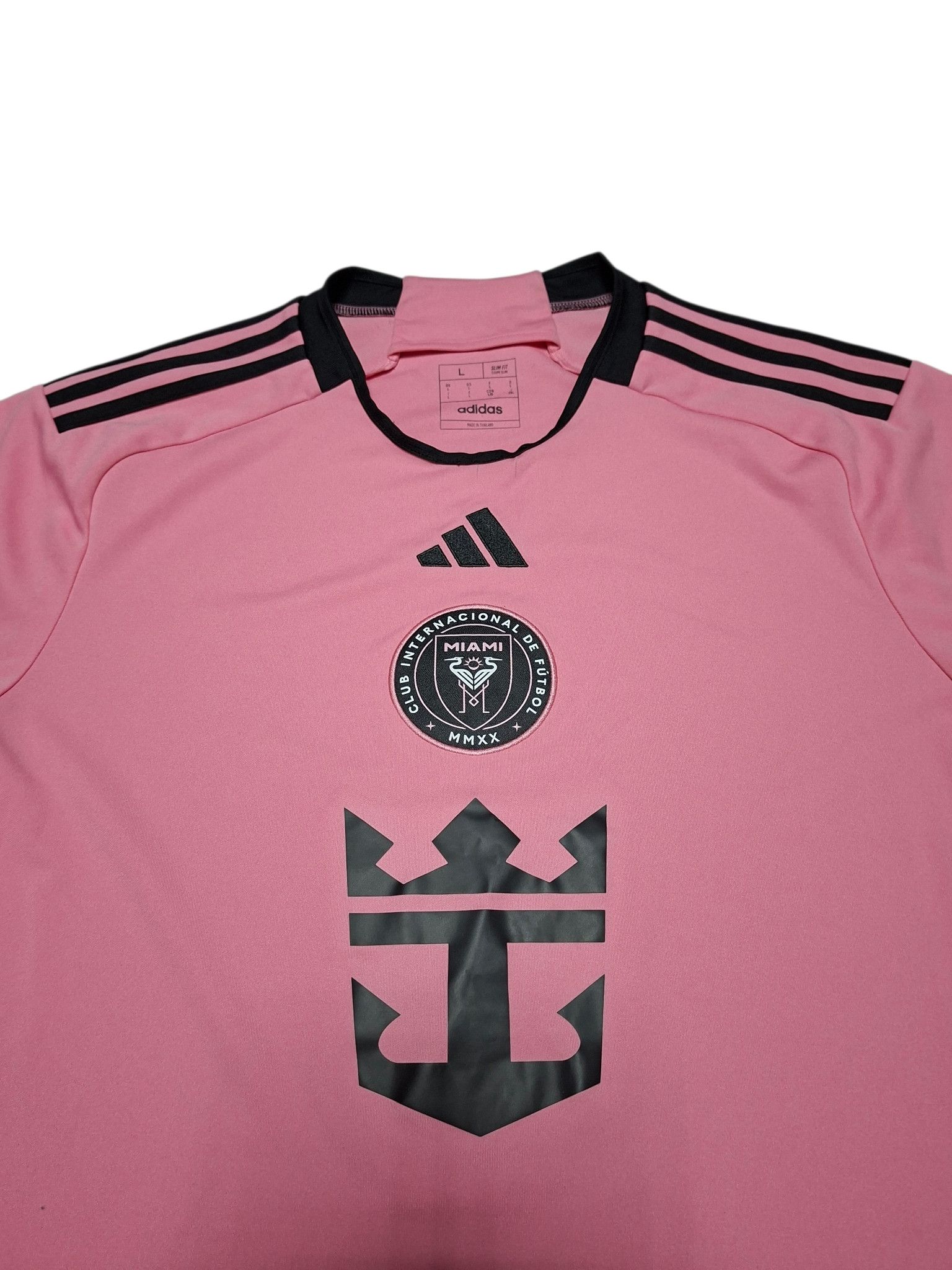 Adidas INTER MIAMI ADIDAS 2023 MLS SOCCER JERSEY TEE Size US L / EU 52-54 / 3 - 2 Thumbnail