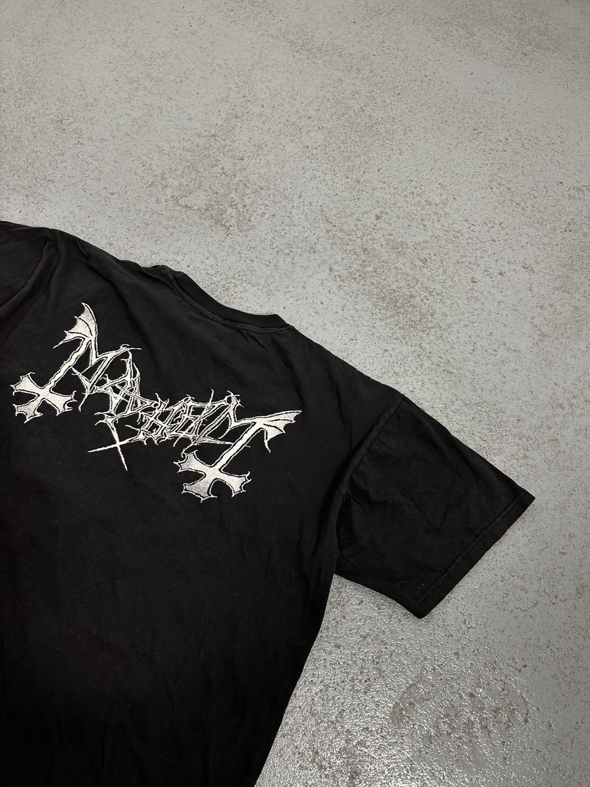 Band Tees Mayhem Ordo Ad Chaos Rock T-Shirt Size US XXL / EU 58 / 5 - 12 Thumbnail