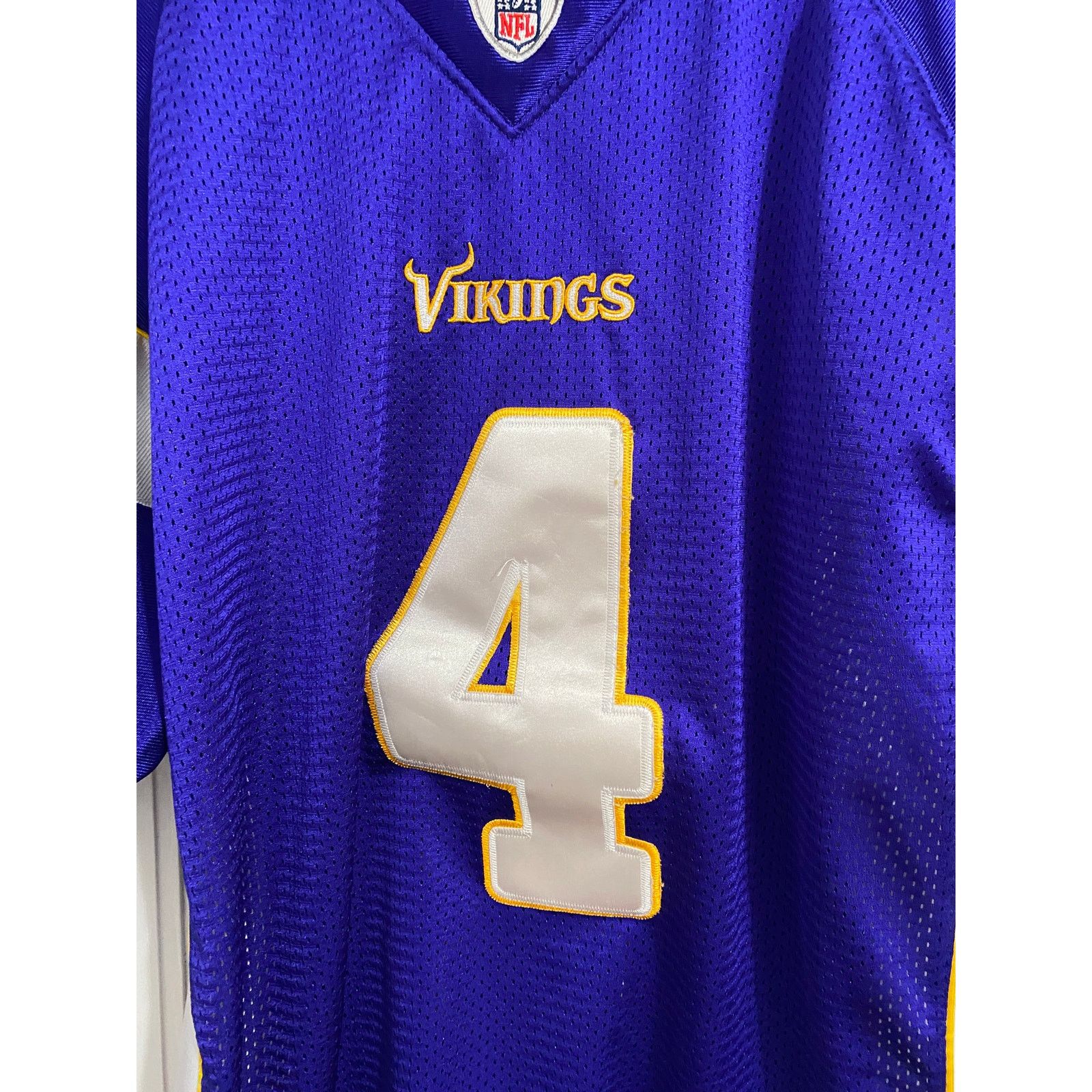 Reebok Brett Favre Minnesota Vikings Jersey Size 52 (XL) Size US XL / EU 56 / 4 - 4 Thumbnail