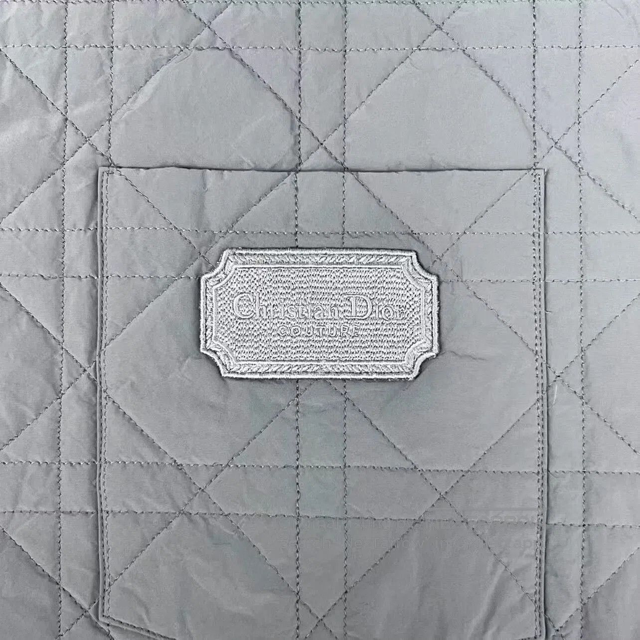 Dior Dior SS26 Gray Quilted Cotton Jacket. Size US XXL / EU 58 / 5 - 4 Thumbnail