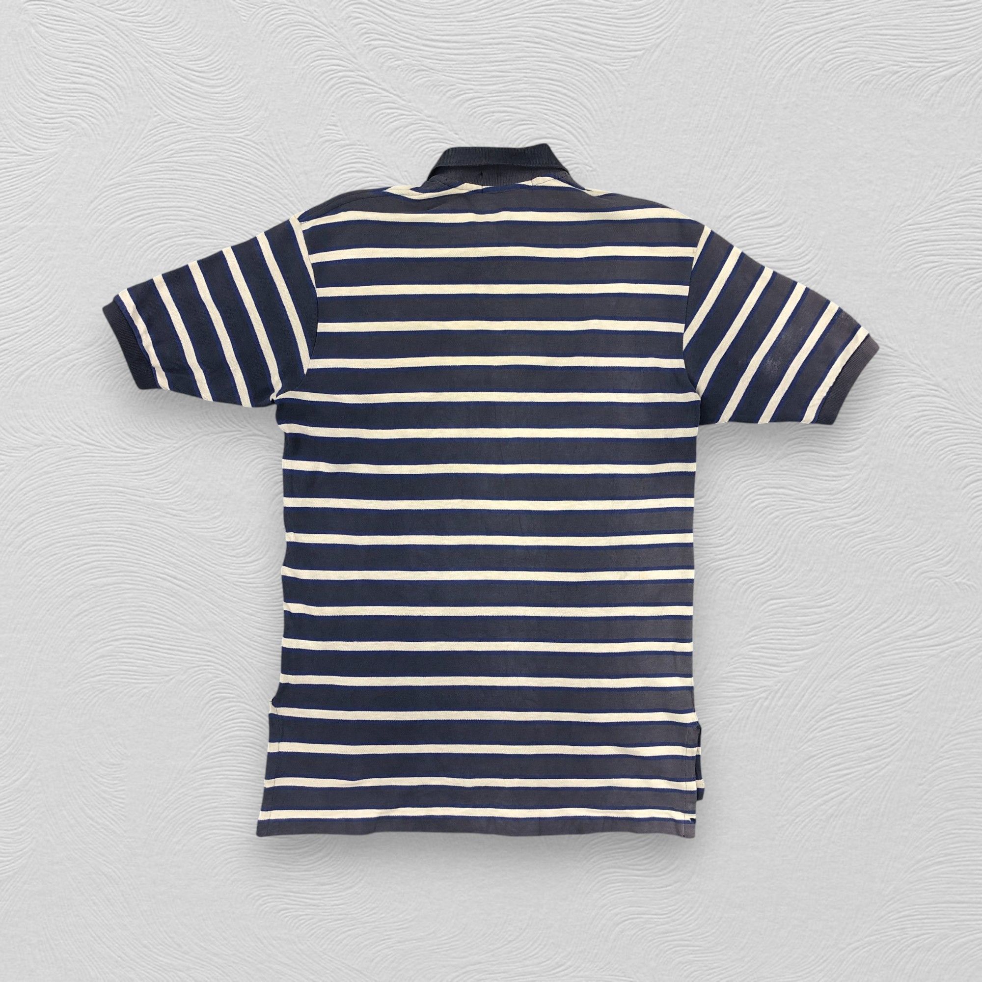 Polo Ralph Lauren Vintage Polo Sport Stripe Button Tshirt - H057 Size US L / EU 52-54 / 3 - 2 Thumbnail