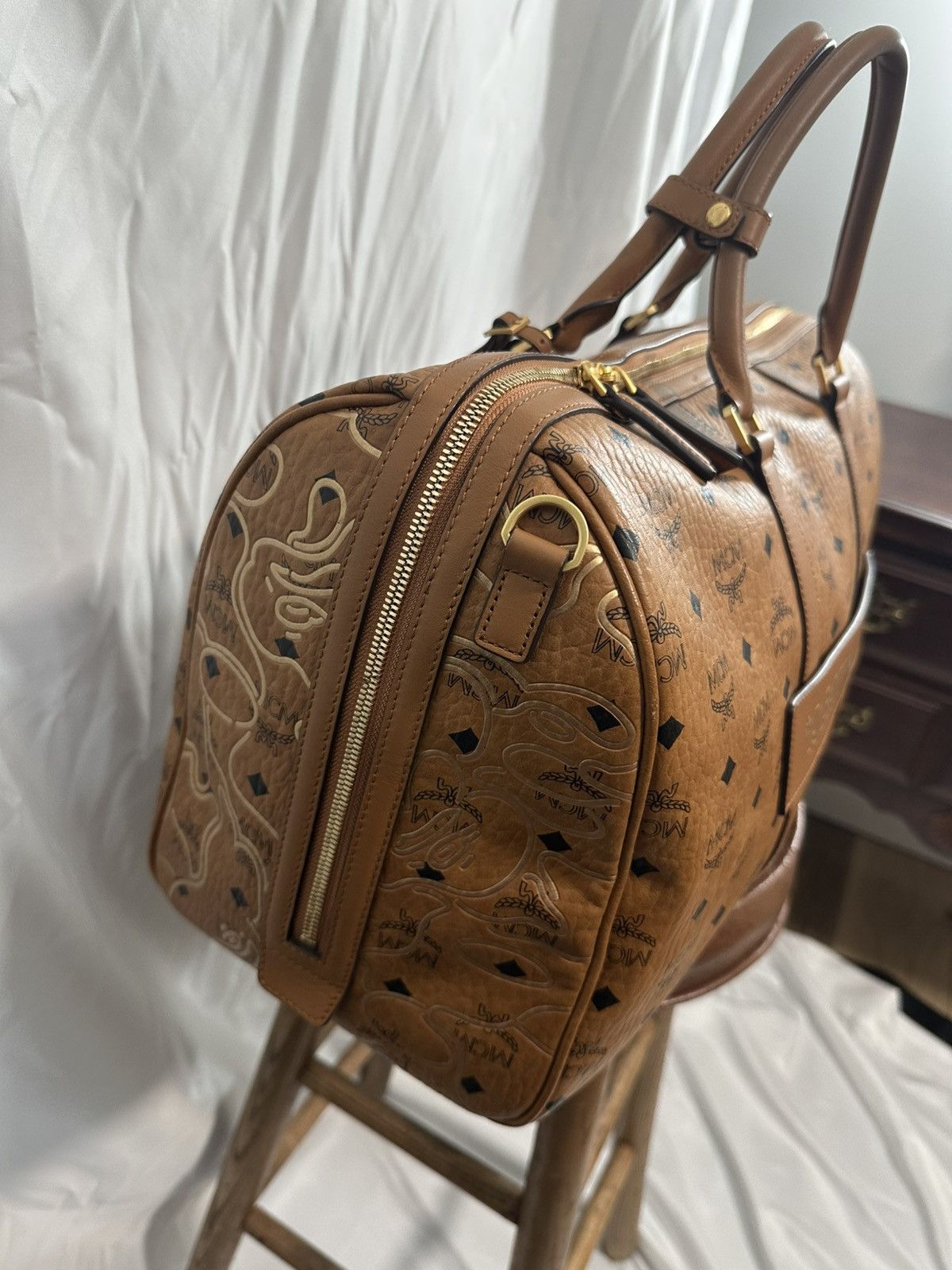 Bape × MCM Mcm x Bape Duffle Size ONE SIZE - 6 Thumbnail